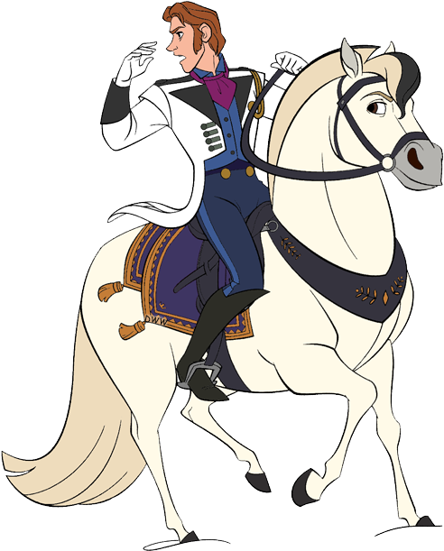 Horse - Hans (500x618), Png Download