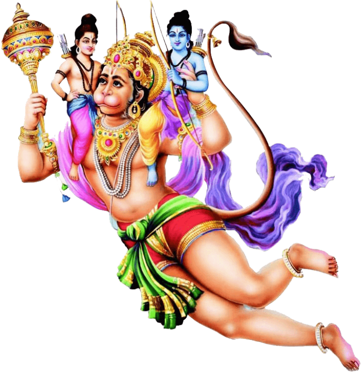 Free Png Hanuman Png Images Transparent - Hanuman Ji (850x638), Png Download