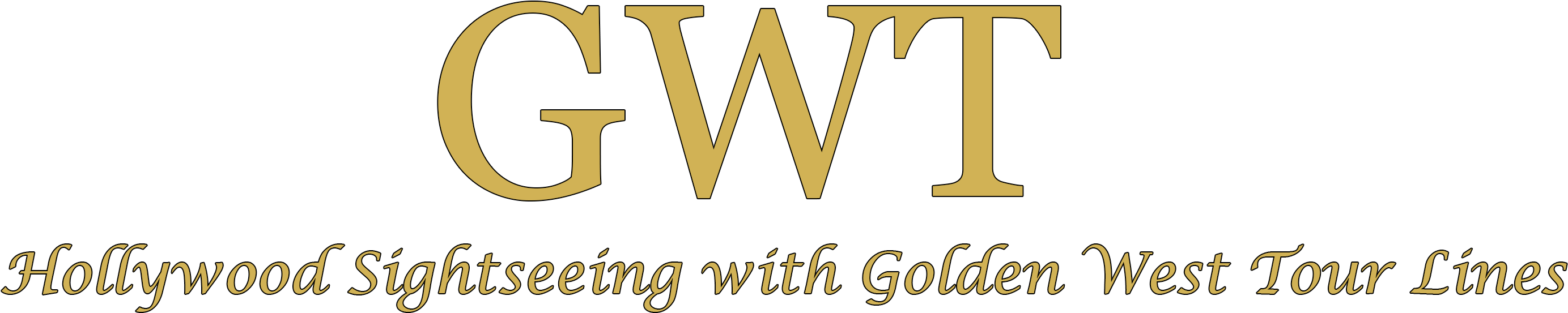 Golden West Tour Lines, Logo - Tomas Y Las Virgenes (2826x624), Png Download