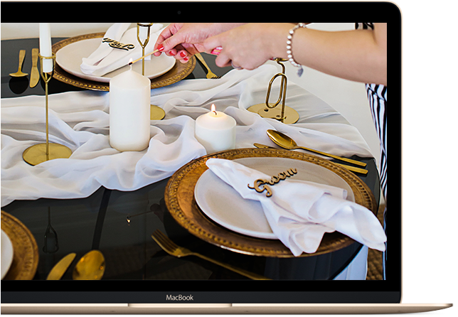 Wedding Styling & Aesthetics - Grome Design (786x549), Png Download