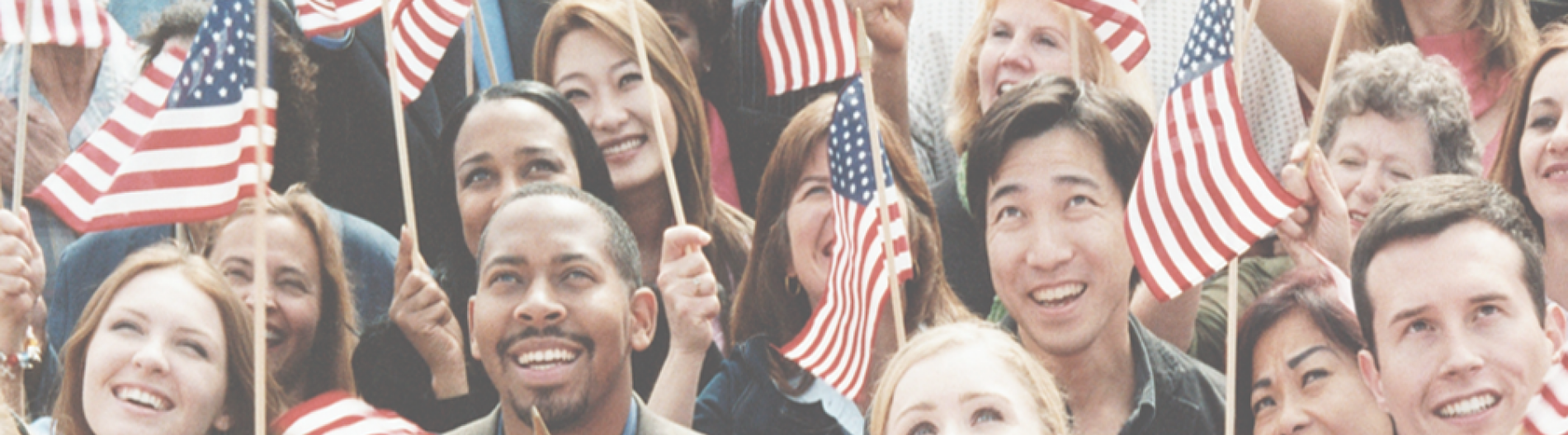 Big Crowd With Flags - Irony Of Democracy: An Uncommon Introduction (1900x528), Png Download