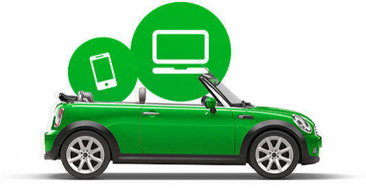 With Easy Online Claims Service - Bingle Car Insurance (532x292), Png Download