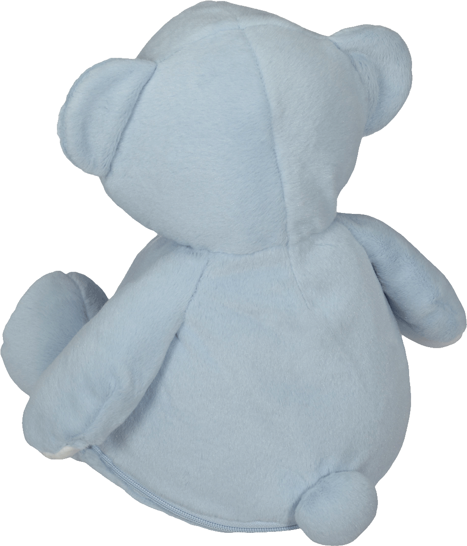 Eb 002 Embroidered Blue Teddy Bear - Stuffed Toy (1200x1200), Png Download