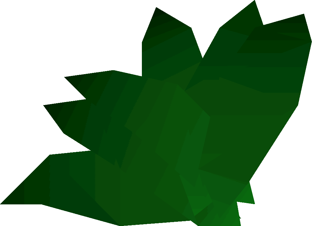 Guam Leaf - Runescape Herb (1038x753), Png Download