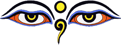 Nepal Buddha Eyes (500x281), Png Download