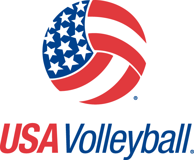 Usa Volleyball - Usa Volleyball Logo (639x528), Png Download