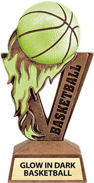Glow - Wilson Ncaa Illuminator Glow In The Dark Basketball (300x400), Png Download