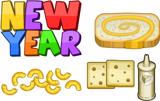 New Year Ingredients - Papa's Donuteria Thanksgiving (586x389), Png Download