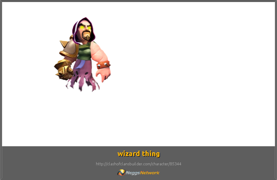 Clash Of Clans Characters Wizard Download - Clash Of Clans (960x624), Png Download
