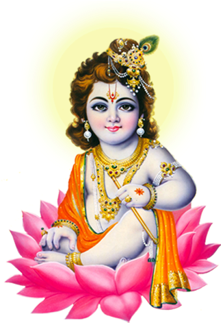 Radha Krishna Png Index Of /images - Janmashtami 2018 (330x470), Png Download