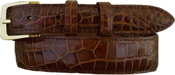 Vogt Exotic Leather Belts Genuine American Alligator - Belt (600x600), Png Download
