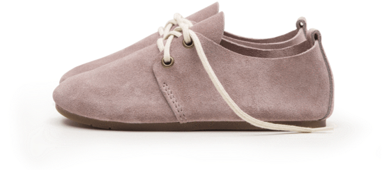 Mauve Kids Oxfords - Ash (600x540), Png Download