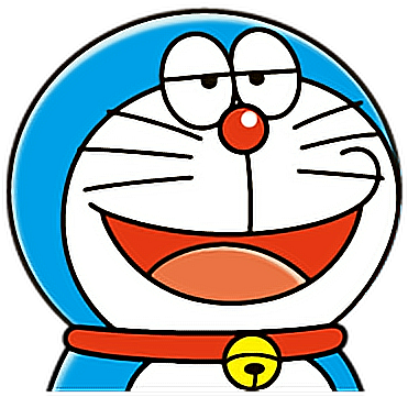 Doraemon Anime Manga Face Expression - Dueb Dueb Line Sticker (436x396), Png Download