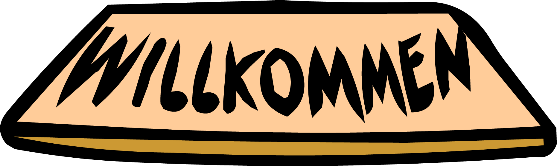 Welcome Mat Icon De - Welcome Mat (1862x557), Png Download