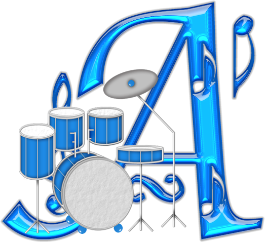 A - Letras S Con Instrumentos (523x478), Png Download