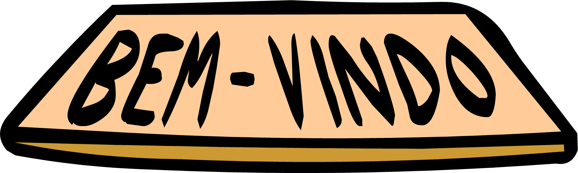 Welcome Mat Icon Pt (1862x557), Png Download