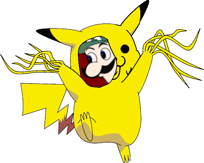My Pokémon Ranch Pikachu Ash Ketchum Yellow Cartoon - Pikachu With Lightning Bolts (655x526), Png Download