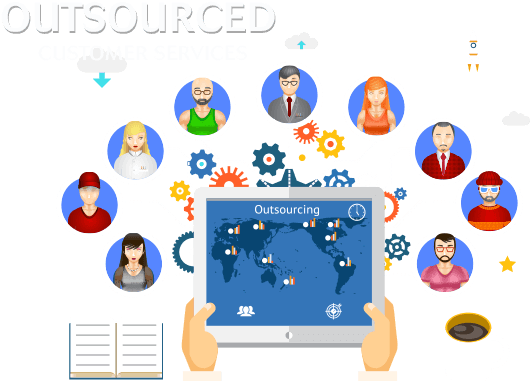 Customer Services Outsourcing (640x411), Png Download