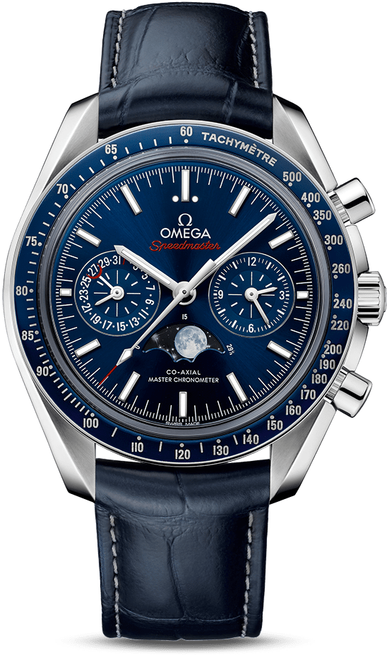 Moonwatch Omega Co-axial Master Chronometer Moonphase - Omega 304.33 44.52 01.001 (800x1100), Png Download