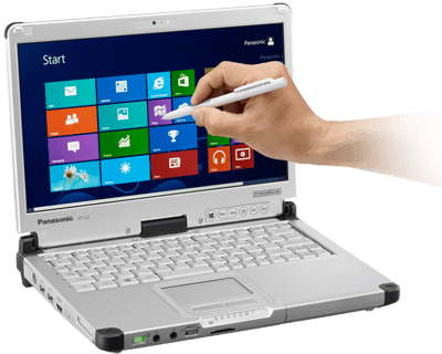 Tbc2 Pen Hand Gps Precision - Toughbook C2 (400x320), Png Download