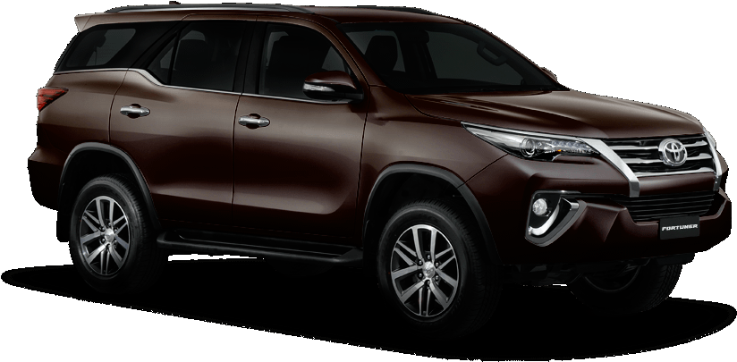 Toyota Fortuner - Toyota Fortuner Second Generation (859x445), Png Download