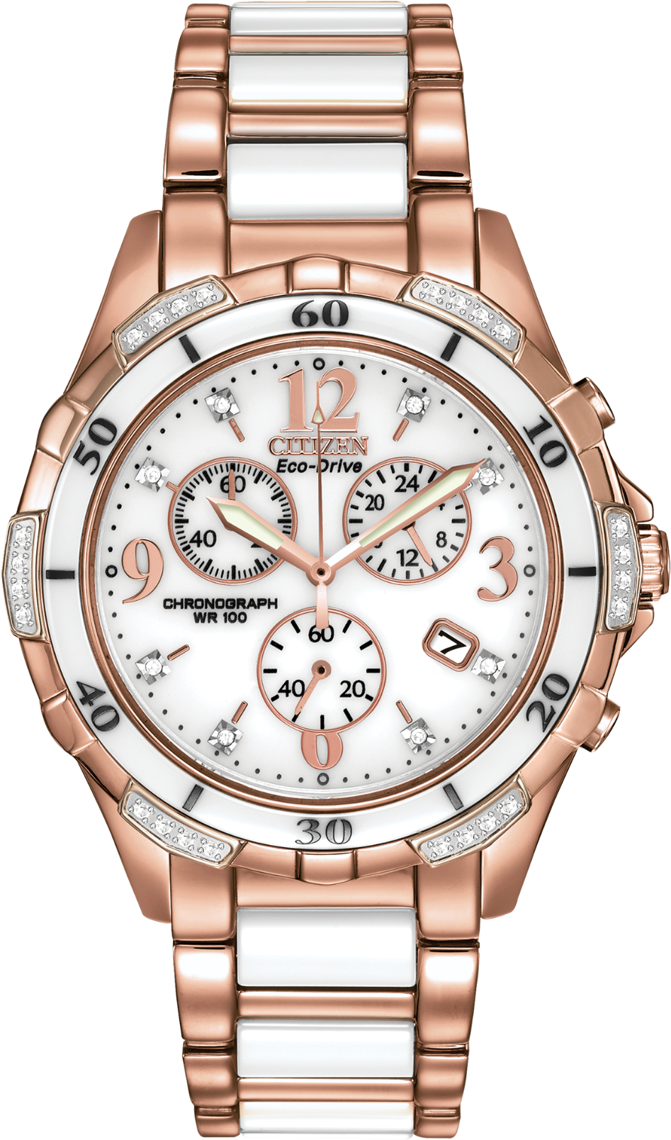 No Jewelry Wardrobe Is Complete Without A Watch Or - Women Two Tone Rose Gold Watches (560x398), Png Download