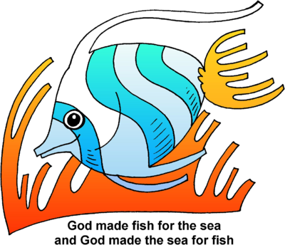 Sea Fish - Fish (400x344), Png Download