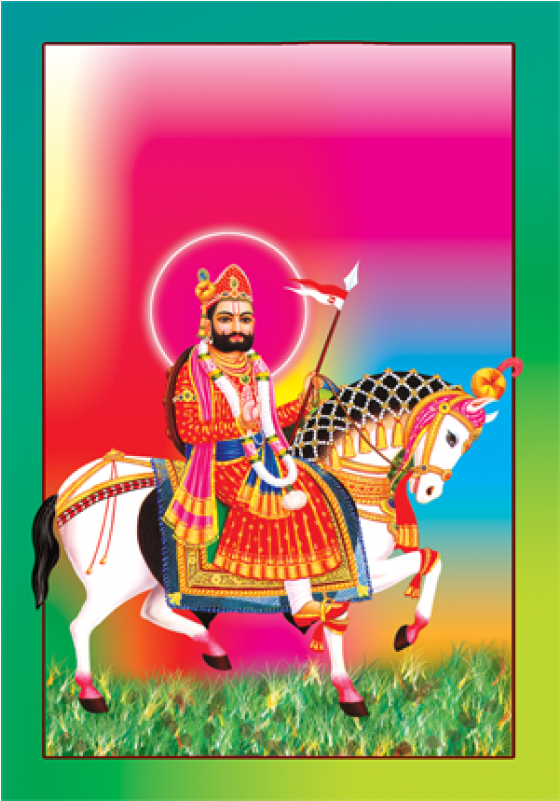 Ramdevpir Hd Wallpaper-large - Babe Ro Jaikaro ( Audio Cd )- Rajasthani (800x800), Png Download