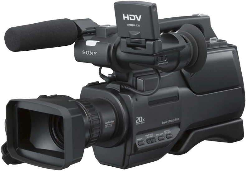 Sony Hvr-hd1000 - Image - Sony Hdv Camera 1080i (790x550), Png Download