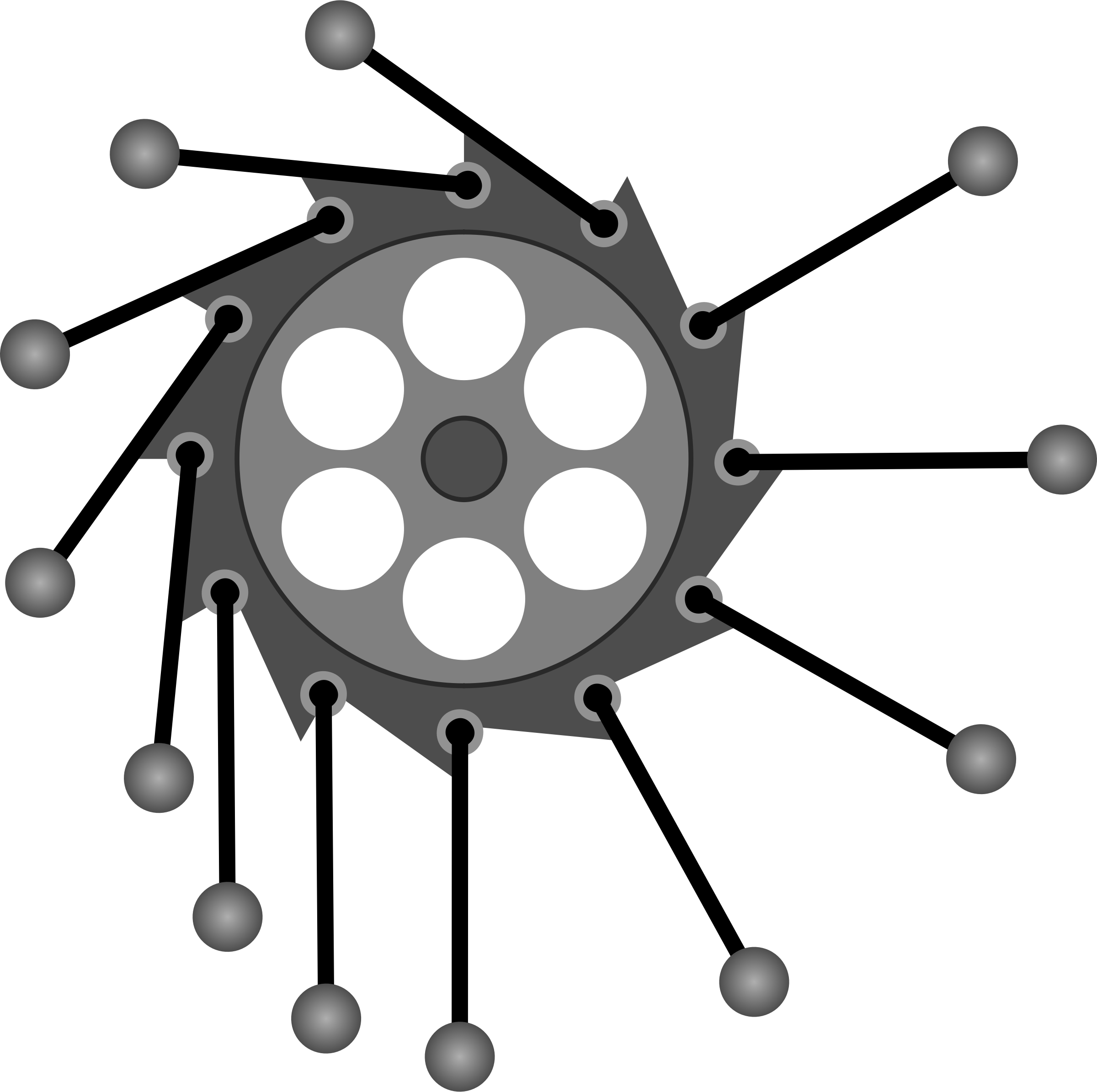 Big Image - Overbalanced Wheel (2400x2390), Png Download