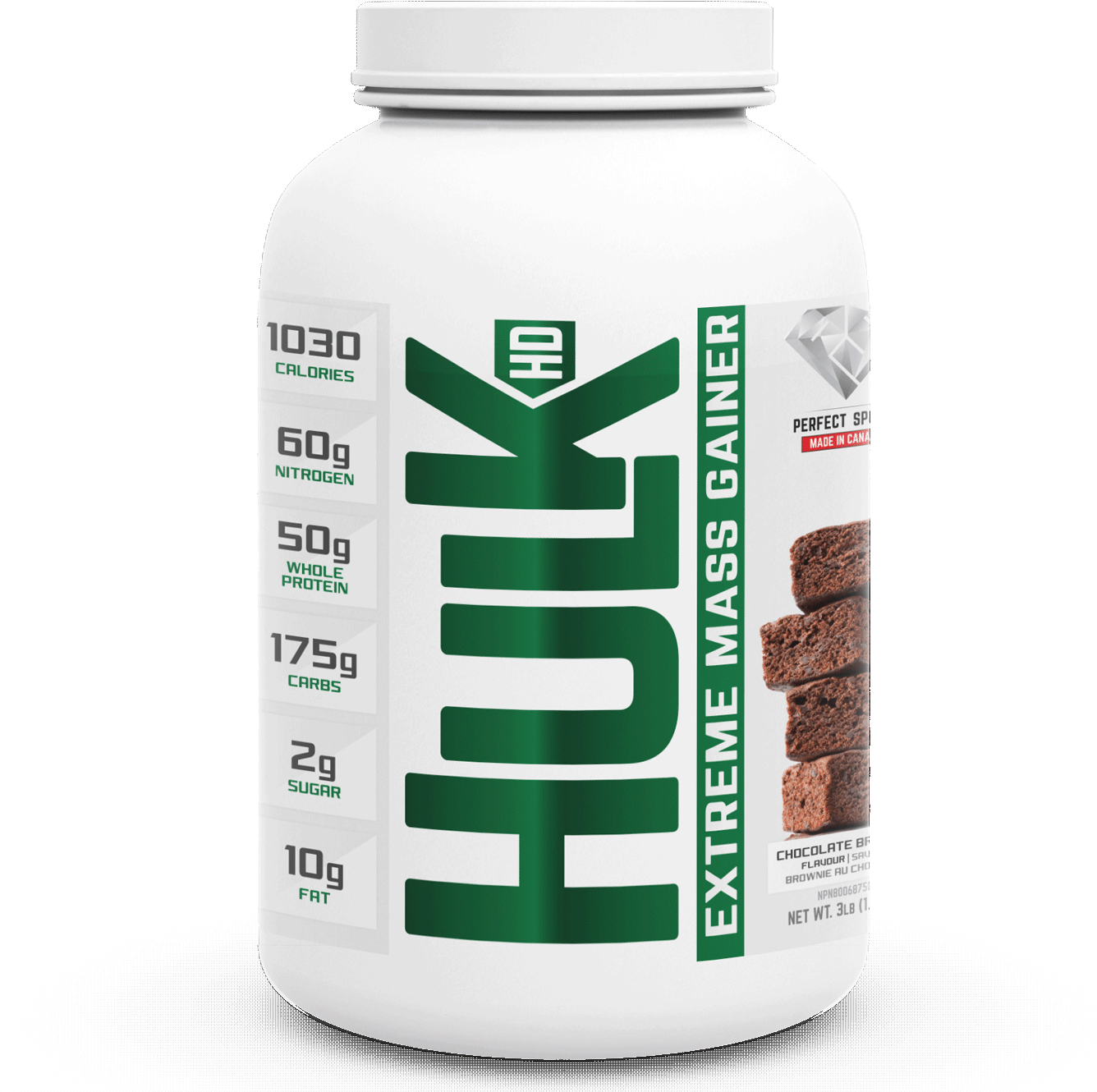 Hulk Hd Extreme Mass Gainer - Sports Drink (1336x1336), Png Download