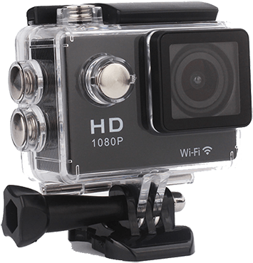Full Hd 1080p Action Camera Action Camera Hd 1080p - Action Camera Hd1080p Wifi (450x450), Png Download