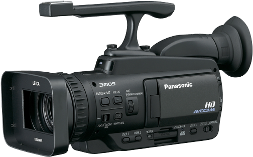 Panasonic Ag Hmc41e Slant2 - Video Camera Panasonic Hd (700x480), Png Download