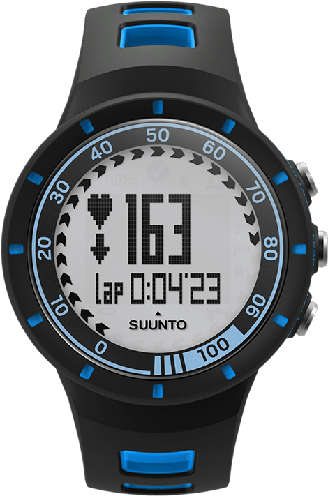 Suunto Quest Blue - Suunto Quest Running Pack Watch - Yellow (800x800), Png Download