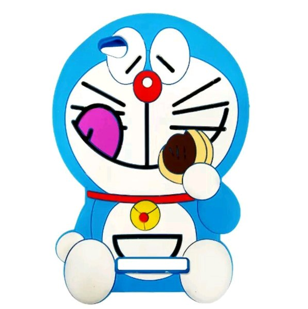 Silicon Kartun Doraemon 3d Softcase Casing For Xiaomi - Softcase Karakter Xiaomi Redmi 5a (750x623), Png Download