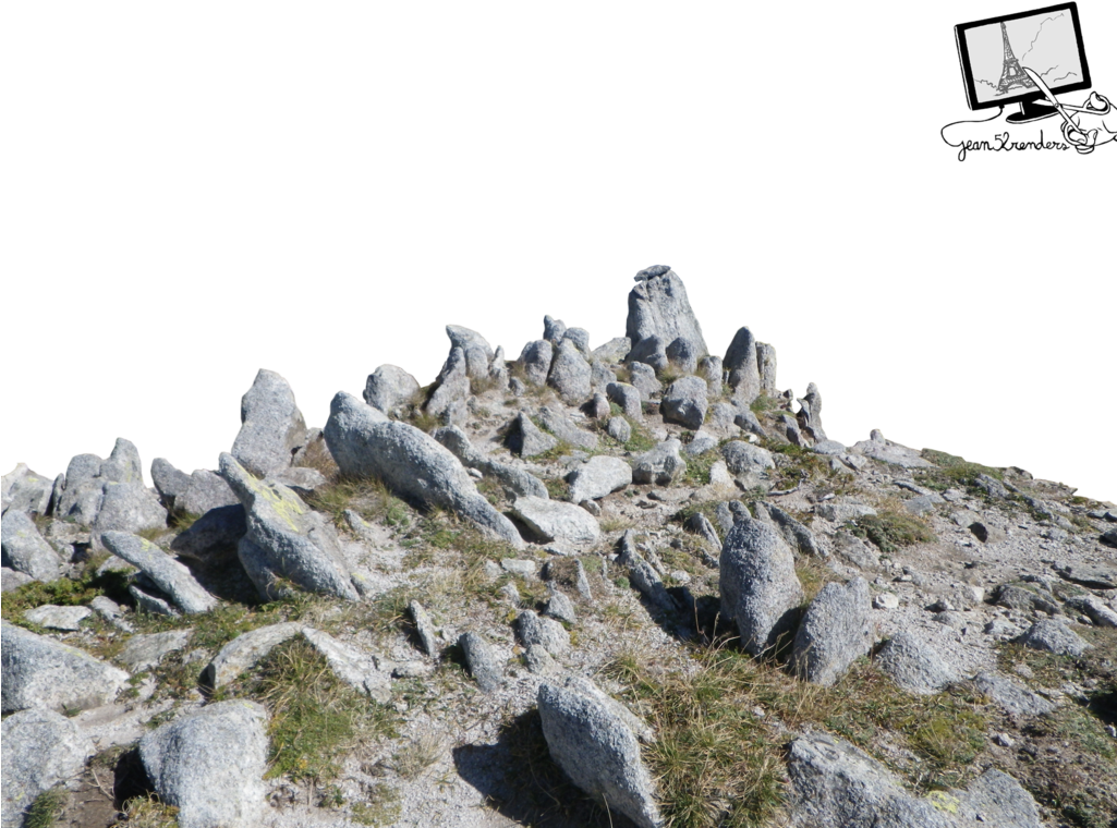 Rocks By Jean52 On Deviantart - Outcrop (1024x768), Png Download