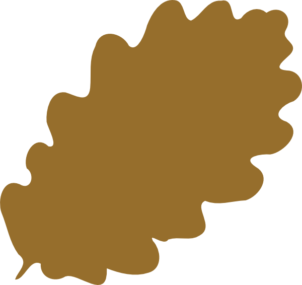 Light Brown Leaf Png, Svg Clip Art For Web - Light Brown Clipart (600x566), Png Download
