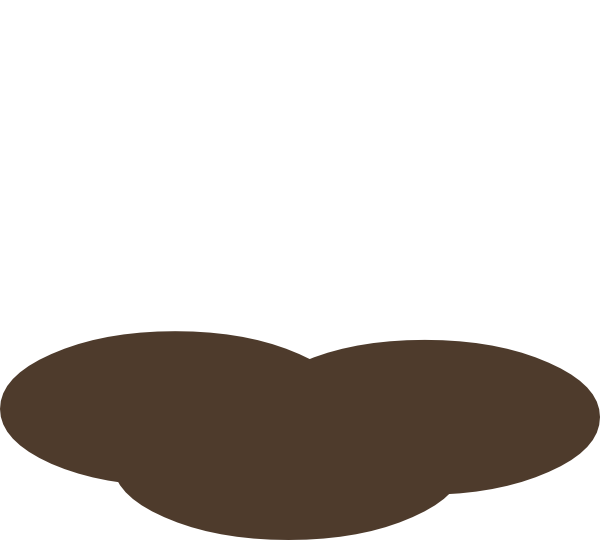 Grass Solid Trans - Heart (600x540), Png Download