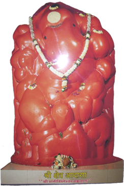 Shri Krishna Gaushala - Carving (400x400), Png Download