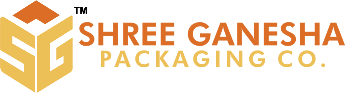 Logo Sgpcl31 - Shree Ganesh Packaging Logo (1200x313), Png Download