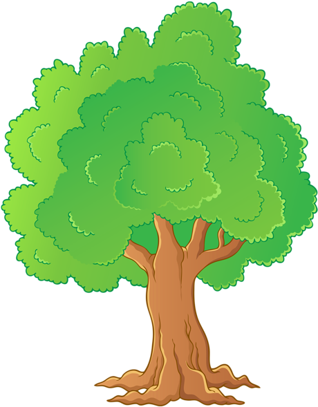 Tree Png Transparent Clip Art - Tree Clipart Transparent Background (469x600), Png Download