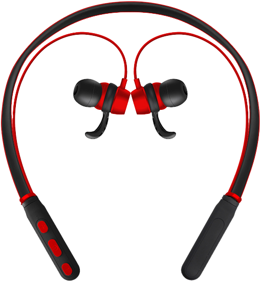 Intex Bt-14 Earphone - Intex Bluetooth Earphones (517x561), Png Download