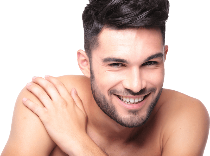 Male Hair Model Png For Kids - Erkek Sakal Lazer Epilasyon (807x601), Png Download