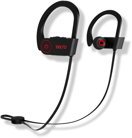 Ts-bn03 Wireless Sports Earphone - Headphones (500x500), Png Download