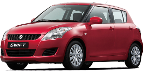 Suzuki Swift From €12,995 - Suzuki Swift Pearl Red (468x296), Png Download
