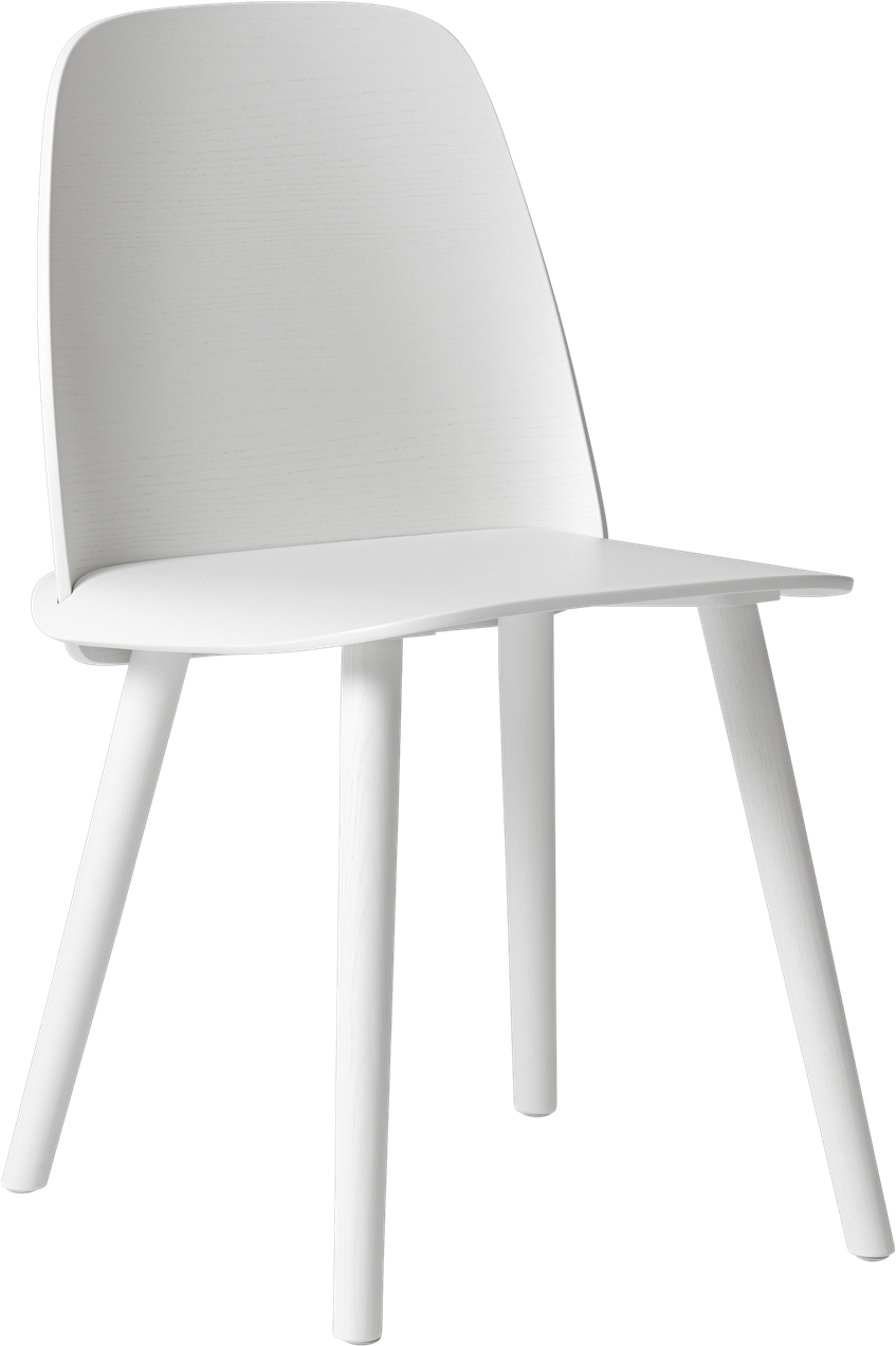 21411 Nerd Chair White 1502448089 - Muuto - Nerd Chair White (2000x2000), Png Download