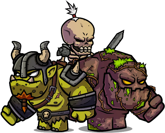 Monster Rpg Character Pack - Rpg Game Png (600x500), Png Download