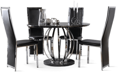 Dining Tables And Chairs - Dining Room (450x300), Png Download