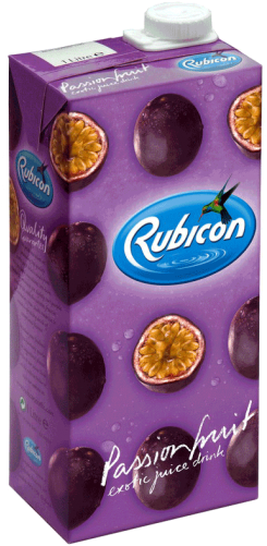 Rubicon Passion Fruit Exotic Juice Drink - Passion Fruit Juice Rubicon (500x500), Png Download