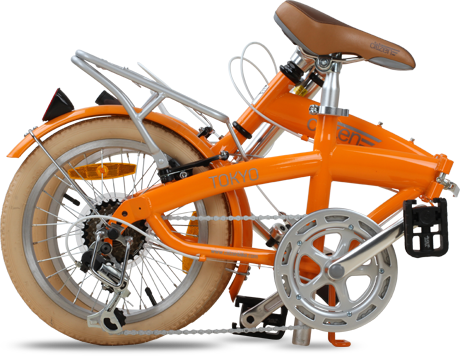 Key Features - Citizen Tokyo Folding Bike (460x356), Png Download
